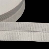 Резинка вязаная стандарт окантовочная цв белый 025мм (уп 25м) Ekoflex