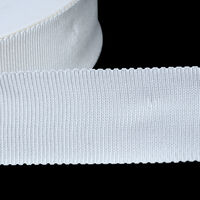 белый Лента шляпная (репсовая плотная) 6190-8041 25мм (намотка 50 ярдов=45 метров)