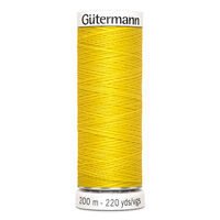 748277 Нить Sew-all для всех материалов, 200м, 100% п/э Гутерманн 177 ярко-желтый