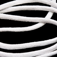 Шнур для одежды круглый с сердечником, 6мм, 100хб, цв белый/101 (катушка 50м) Bombacio