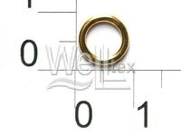 600Н золото Кольцо металл d=06мм (упаковка 1000 штук)