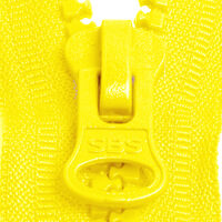 Молния трактор №5 разъем 75см S-504 желтый яркий SBS
