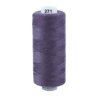 Нитки швейные 40/2 400 ярд. цв.271 серо-фиолетовый Bestex