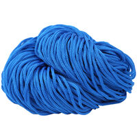 Шнур для одежды круглый цв синий 5мм (уп 100м) 5-07