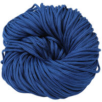 Шнур для одежды круглый цв синий яркий 5мм (уп 100м) 5-34