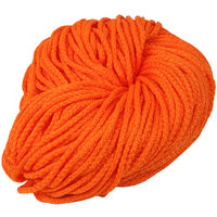 Шнур для одежды круглый цв оранжевый 6мм (уп 100м) 6-17