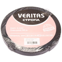 Стропа 30мм цв S-580 черный 17,2г/м (уп 50м) Veritas