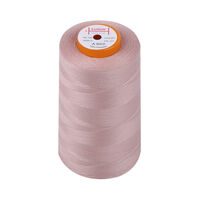 Нитки швейные 100% PE 50/2 цв 1577 розовый светлый (боб 5000м) EURON