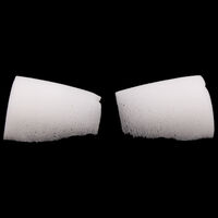 Подплечики НЕ ОБШИТЫЕ втачные цв белый размер 18 (уп 240 пар) ВН-18бел