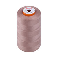 Нитки швейные 100% PE 50/2 цв 1465 розовый грязный (боб 5000м) EURON
