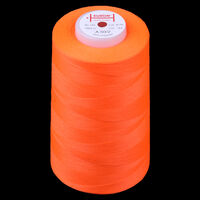 Нитки швейные 100% PE 50/2 цв 1502 оранжевый яркий (боб 5000м) EURON