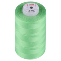 Нитки швейные 100% PE 50/2 цв 1203 зеленый яркий (боб 5000м) EURON