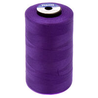 Нитки швейные 100% PE 40/2 цв S-029 фиолетовый темный (боб 5000ярдов) VERITAS