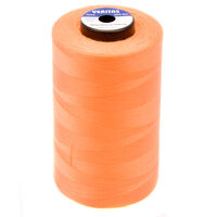 Нитки швейные 100% PE 40/2 цв S-043 оранжевый персиковый (боб 5000ярдов) VERITAS