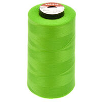 Нитки швейные 100% PE 50/2 цв S-047 зеленый яркий (боб 5000ярдов) VERITAS