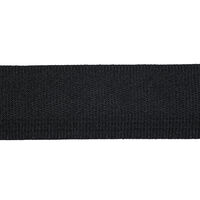 Тесьма шляпная 20мм цв черный 4,8г/м (боб 50м) S