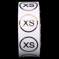 Р-XSКП XS - размерник - золото на самоклейке (уп.200 шт)