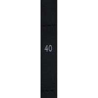 Р040АЧ 40 - размерник жаккард - атлас черный (уп 1000шт)