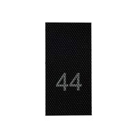 Р044ПЧ 44 - размерник - черный (уп.200 шт)