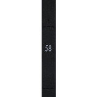 Р058АЧ 58 - размерник жаккард - атлас черный (уп 1000шт)