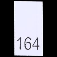 Р164ПБ 164 - размерник - белый (уп.200 шт)