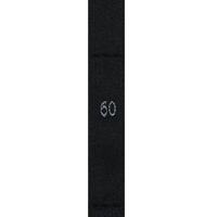 Р060АЧ 60 - размерник жаккард - атлас черный (уп 1000шт)
