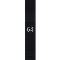 Р064ДЧ 64 - размерник жаккард - дв.тафта черный ( уп 1000шт)