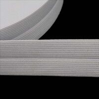 Резинка вязаная стандарт окантовочная цв белый 027мм (уп 25м) Ekoflex