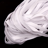 Резинка вязаная стандарт цв белый 012мм (уп 50м) Ekoflex