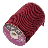 Резинка шляпная цв бордовый темный 3мм (уп 50м)Veritas S-021
