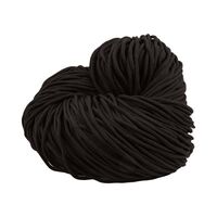 Шнур для одежды цв черный 4мм (уп 200м) арт 1с36