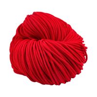 Шнур для одежды цв красный 4мм (уп 200м) 1с35 45
