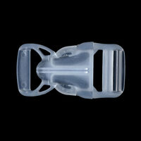 Фастекс 20мм пластик цв прозрачный (уп 100 шт) НФ-20 (F320) ПП