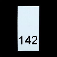 Р142ПБ 142 - размерник - белый (уп.200 шт)