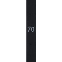 Р070ТЧ 70 - размерник жаккард - тафта черный (уп.1000 шт)