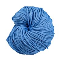 Шнур в шнуре цв голубой №43 5мм (уп 200м)