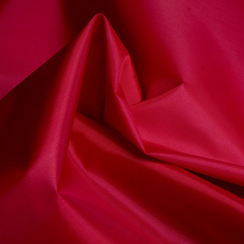 Ткань курточная Таффета 190T, WR/PU, 60гр/м2, 100пэ, 150см, красный S171/S1...