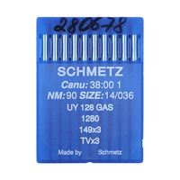Иглы SCHMETZ UYx128 GAS №90/14 (уп.10шт)