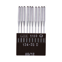 Иглы LAMMERTZ 134x35 D (DPx35D) 1180 №80/12 (уп.10шт)