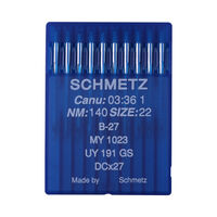 Иглы SCHMETZ DCX27 (MYx1023, UYx191GS,Bx27 ) №140/22 (уп.10шт)