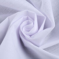 Бязь клеевая сплошная рубашечная 110г/м2 цв белый 112см (уп 5пм±10%) Danelli S3E110