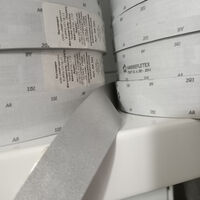 Лента светоотражающая 500  хлопок 35% полиэстер 65% цв серый 25мм (боб 100м) YSL 201 /25