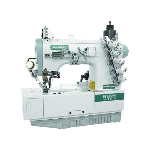 Промышленная швейная машина плоскошовная SIRUBA F007J-U122-232/FP двухигольная с рукавной платформой