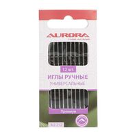 Иглы ручные универсальные (уп 12шт) AU-212 Aurora