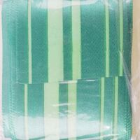 Лента атласная "Горизонталь", 45мм*3м (зеленый) БС