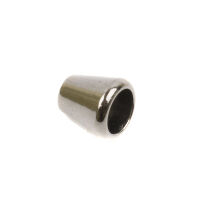 Концевик для шнура металл TBY OR.0305-5347 (10.85х11.04мм) (для шнура 5мм) цв.черн.никель  уп.100шт.