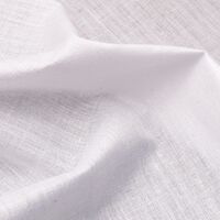Бязь клеевая сплошная рубашечная 110г/м цв белый 112см (уп 10пм) Danelli S3E110