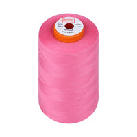 Нитки швейные 100% PE 50/2 цв 1163 розовый яркий (боб 5000м) EURON