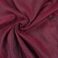 Ткань подкладочная Поливискоза цв бордовый/9 шир 144см (рул ок100м) Жаккард