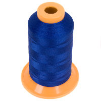 Нить вышивальная 100% РЕ 120/2 цв M371 синий (боб 3000м) MH